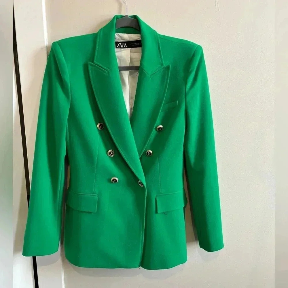ZARA new Green Blazer S